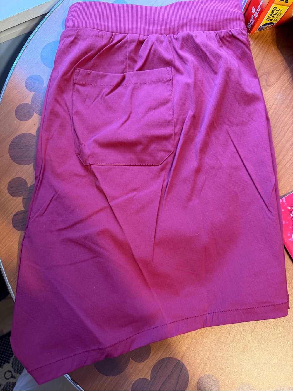 torrid happy camper shorts x 2, Olive and red plum, size 2 - Picture 7 of 7